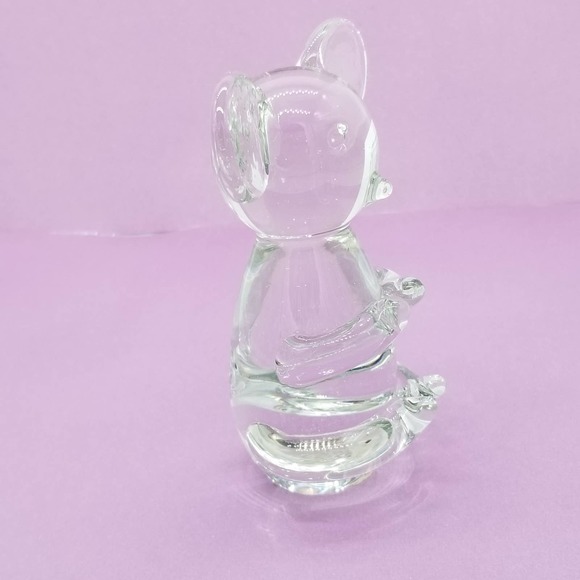 Blown Art Glass Koala Bear Paperweight Mouse BALOS - Picture 7 of 11
